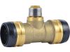 Brass Push Reducing Tee - SKU: UXL08353516