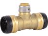 Brass Push Reducing Tee - SKU: UXL08353522
