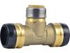 Brass Push Reducing Tee - SKU: UXL08353528