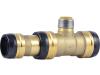 Brass Push Reducing Tee - SKU: UXL08413522