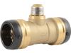 Brass Push Reducing Tee - SKU: UXL08414116