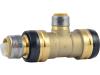 Brass Push Reducing Tee - SKU: UXL08414122