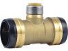 Brass Push Reducing Tee - SKU: UXL08545428