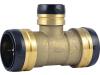 Brass Push Reducing Tee - SKU: UXL08545435