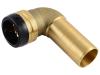 Brass Push 90° Street Elbow - SKU: UXL0941
