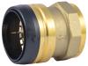 Brass Push Female Adapter - SKU: UXL115450F
