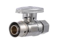PEX Press OD Straight Stop 1/2" X 3/8"