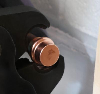  SharkBite Copper Press Caps deliver a fast, flame-free way to seal the ends of copper pipes in water, hydronic, and chilled water systems.