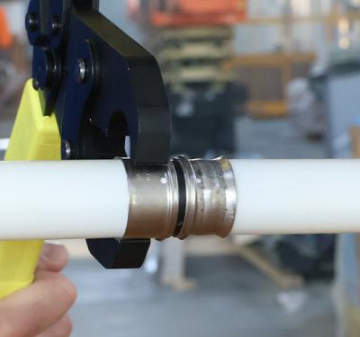 SharkBite PEX Press Poly Installation
