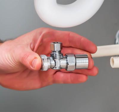 SharkBite CPVC supply stop valves for controlling water flow to household plumbing fixtures and appliances using CPVC water supply lines