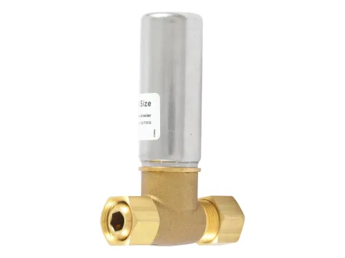Water hammer arrestor- 3/8 in. Female Comp. x 3/8 in. Comp.