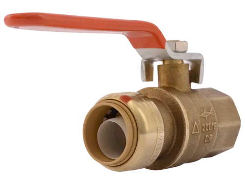 Ball Valve with FNPT Connector - SKU: 22186-0000LF
