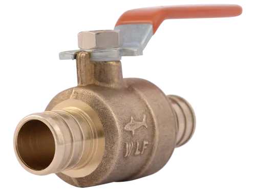 Brass Crimp Ball Valve - SKU: 22462LF