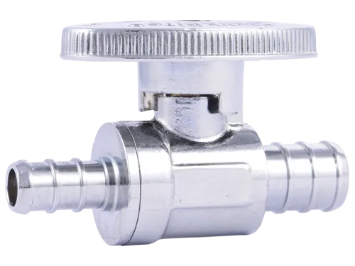 Brass Crimp Multi-Turn Straight Stop - SKU: 23062LF