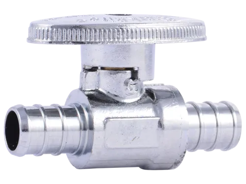 Brass Crimp Multi-Turn Straight Stop - SKU: 23063LF