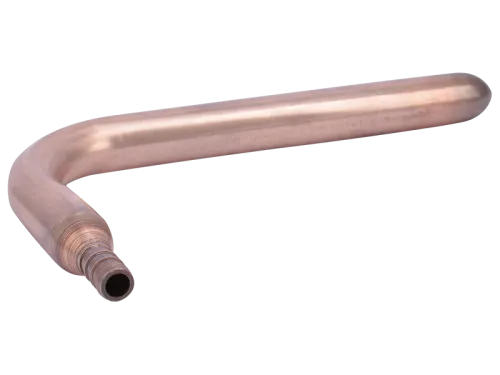 Brass Crimp Copper Stub-Out Elbow - SKU: 23069
