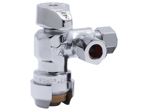 Dual Outlet Angle Stop - SKU: 25558LF