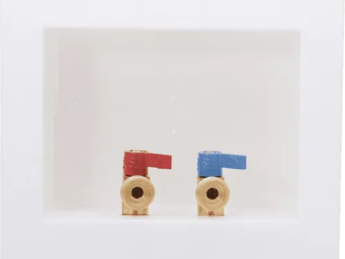 Brass Crimp Washing Machine Outlet Box - SKU: 25739