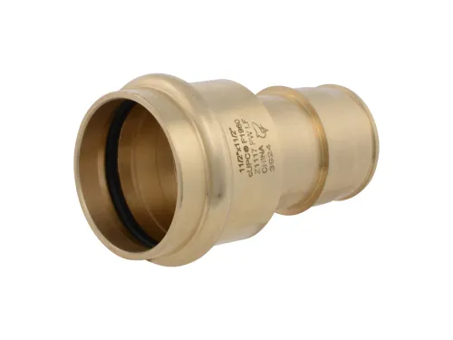 1-1/2" PEX F1960 x 1-1/2" Copper Press Adapter