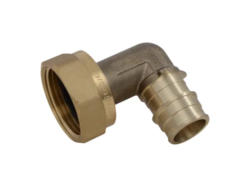 3/4" PEX F1960 x 1" NPSM Elbow Water Meter Adapter