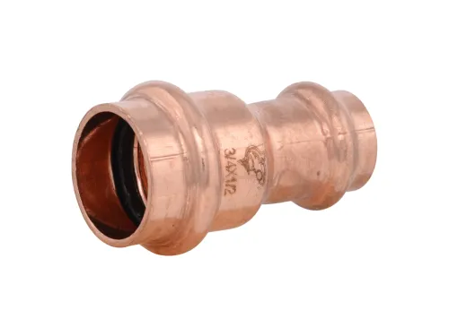 3/4-inch x 1/2-inch Copper Press Reducer Coupling