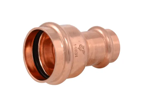 1-1/4-inch x 3/4-inch Copper Press Reducer Coupling