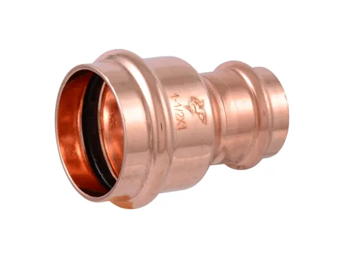 1-1/2-inch x 1-inch Copper Press Reducer Coupling