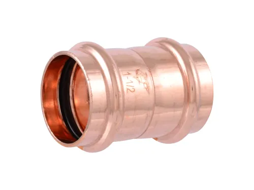 1-1/2-inch x 1-1/2-inch Copper Press Coupling