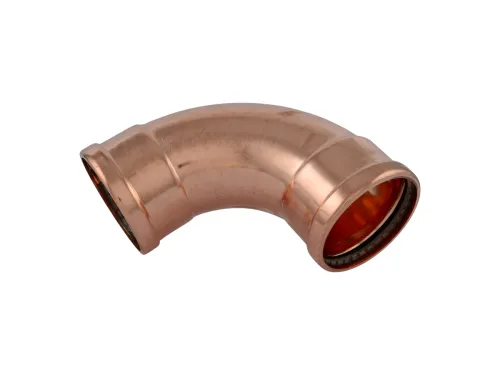 4-inch x 4-inch 90° Copper Press Elbow