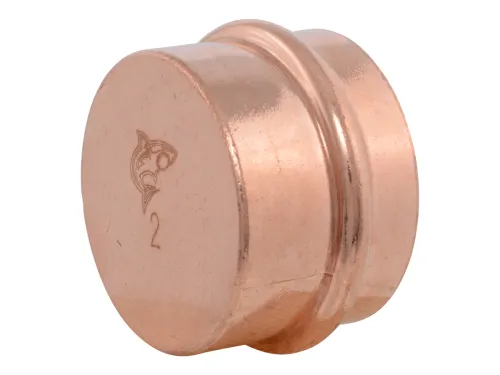 2-inch Copper Press End Cap