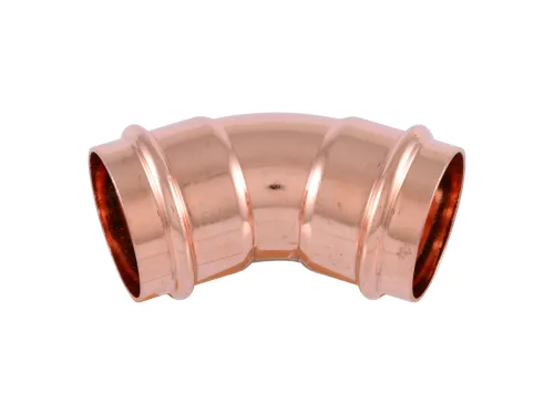 2-inch x 2-inch Copper Press 45° Elbow