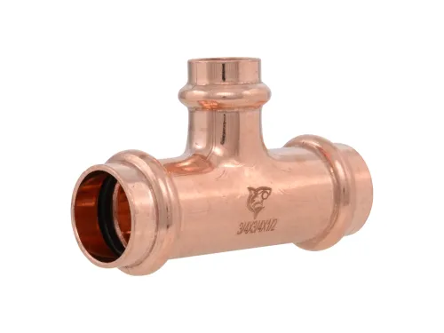 3/4-inch x 3/4-inch x 1/2-inch Copper Press Reducing Tee