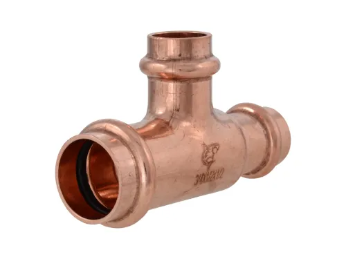 3/4-inch x 1/2-inch x 1/2-inch Copper Press Reducing Tee
