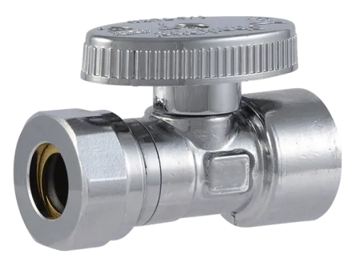 Iron Pipe Straight Stop  - SKU: FIPS1212SZ