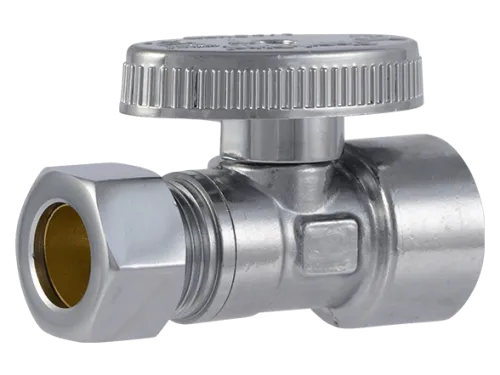 Iron Pipe Straight Stop  - SKU: FIPS1212Z