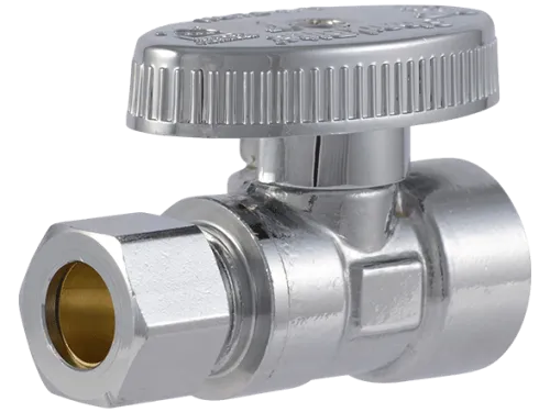 Iron Pipe Straight Stop  - SKU: FIPS3838Z