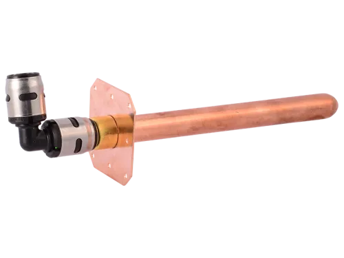 EvoPEX Copper Stub-Out Elbow with Bracket - SKU: K25815WP