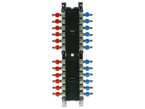 Home Run Manifolds with Poly Crimp Ball Valves - SKU: PM024UP