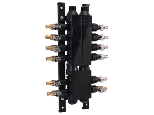 Home Run Manifold with Brass Crimp Ball Valve - SKU: RM22712