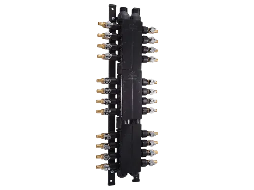 Home Run Manifold with Brass Crimp Ball Valve - SKU: RM22724