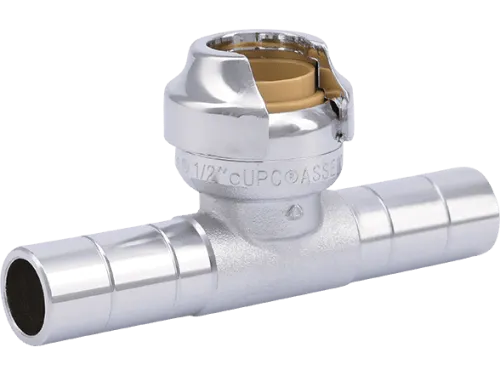 Dual Tee Stop Valve Adapter - SKU: U782LF