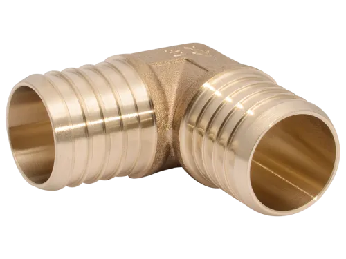 Brass Crimp Elbow - SKU: UC0235