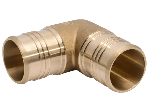 Brass Crimp Elbow - SKU: UC0254