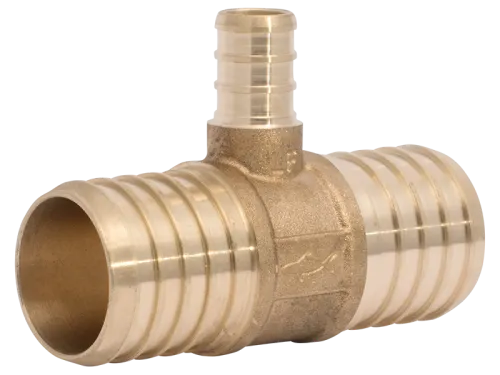Brass Crimp Reducing Tee - SKU: UC08353516