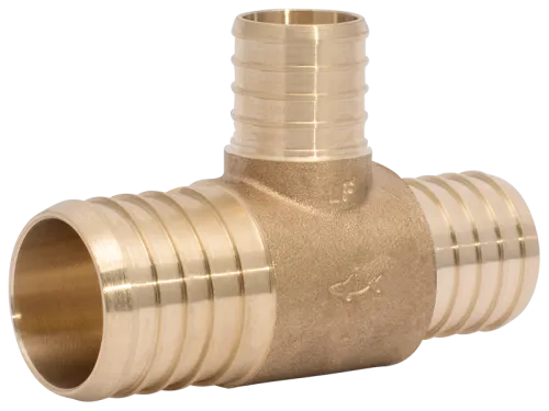 Brass Crimp Reducing Tee - SKU: UC08413528