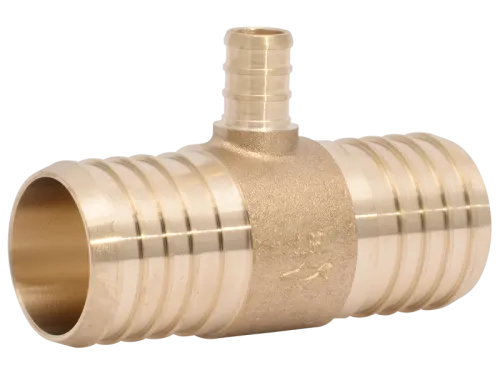 Brass Crimp Reducing Tee - SKU: UC08414116