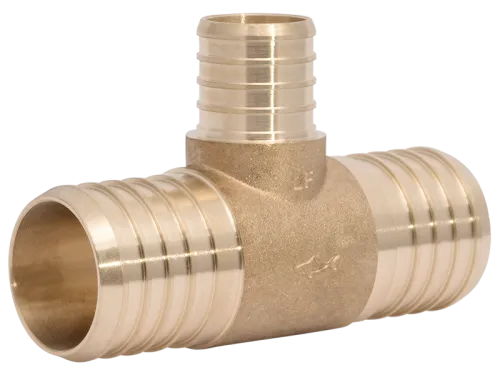 Brass Crimp Reducing Tee - SKU: UC08414128