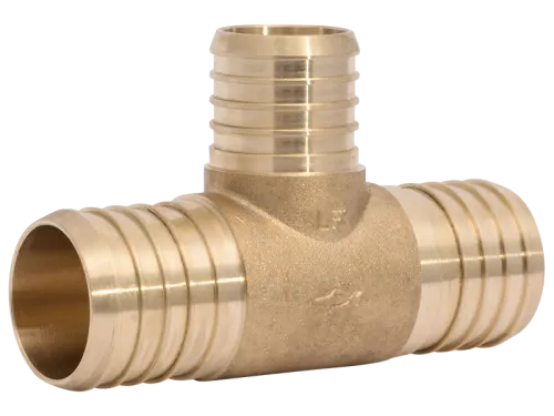 Brass Crimp Reducing Tee - SKU: UC08414135