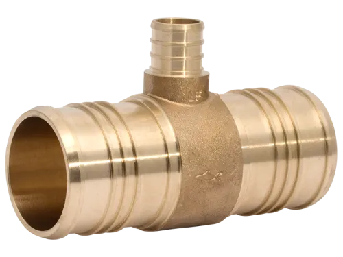Brass Crimp Reducing Tee - SKU: UC08545422