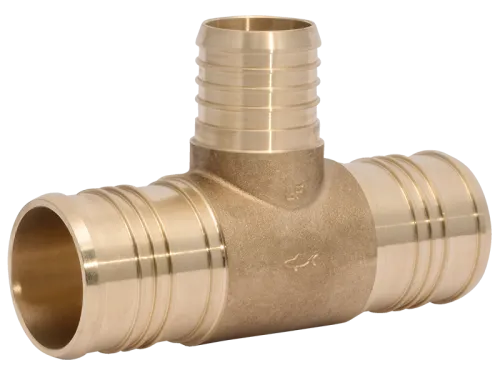 Brass Crimp Reducing Tee - SKU: UC08545441